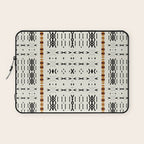 Mudcloth Tribal Neutral 02 Laptop Sleeve Gallery Image 1