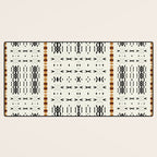 Mudcloth Tribal Neutral 02 Desk Mat Gallery Image 3