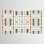 Mudcloth Tribal Neutral 02 Tablecloth Gallery Image 2