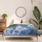 In Season in Blue Raspberry & Teal Comforter Gallery Image 3