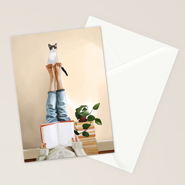 Paws and Prose Stationery Card Gallery Image 2