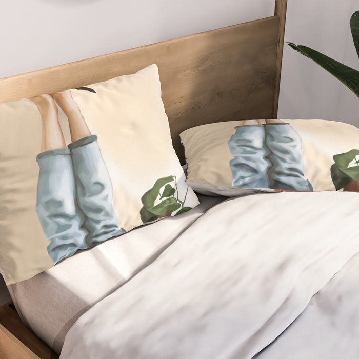 Paws and Prose Pillow Sham Gallery Image 2