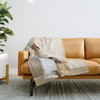 Paws and Prose Throw Blanket Gallery Image 1