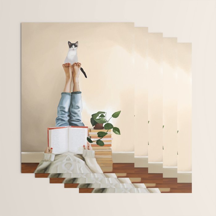 Paws and Prose Wrapping Paper Gallery Image 3