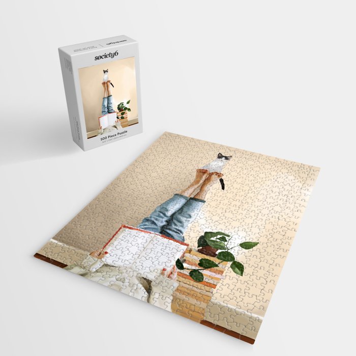 Paws and Prose Jigsaw Puzzle Gallery Image 2