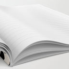 Triangles / Black & White Pattern Notebook Gallery Image 2