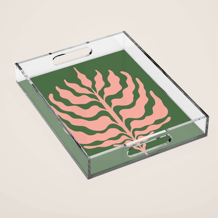 Cosmos: Matisse Leaf | Color Series I Acrylic Tray Gallery Image 1