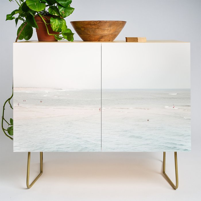 At the Seaside (three) - minimal beach series by Ingrid Beddoes Credenza Gallery Image 1