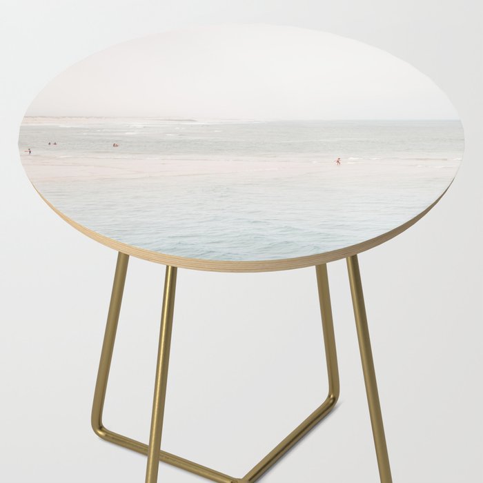 At the Seaside (three) - minimal beach series by Ingrid Beddoes Side Table Gallery Image 2