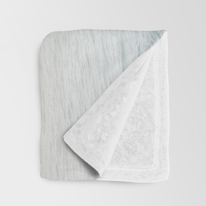 At the Seaside (three) - minimal beach series by Ingrid Beddoes Throw Blanket Gallery Image 3