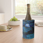 monet water lilies 1899 blue Teal Wine Chiller Gallery Image 4