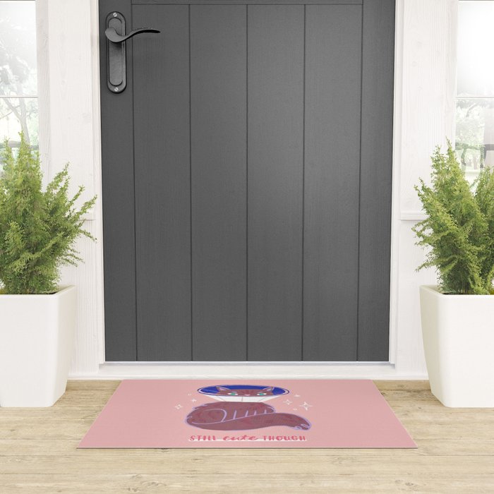 Still Cute Though - Cute Cat Welcome Mat Gallery Image 3