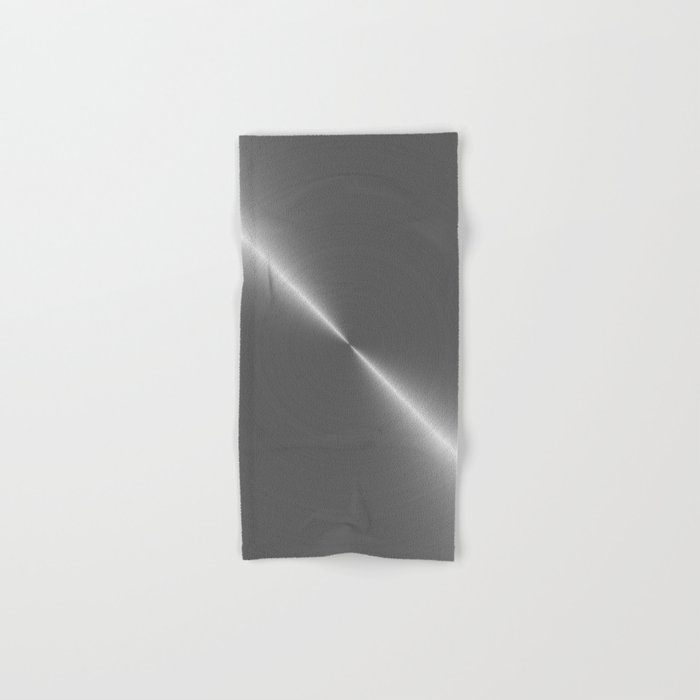 Bright Polished Titanium Metal Bath Towel Gallery Image 1