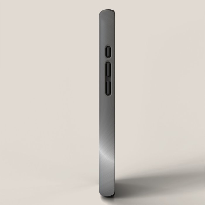 Bright Polished Titanium Metal iPhone Case Gallery Image 2
