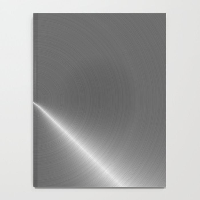 Bright Polished Titanium Metal Notebook Gallery Image 4