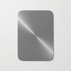 Bright Polished Titanium Metal Bath Mat Gallery Image 1