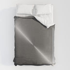Bright Polished Titanium Metal Duvet Cover Gallery Image 6