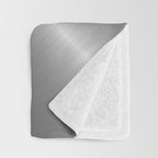 Bright Polished Titanium Metal Throw Blanket Gallery Image 3