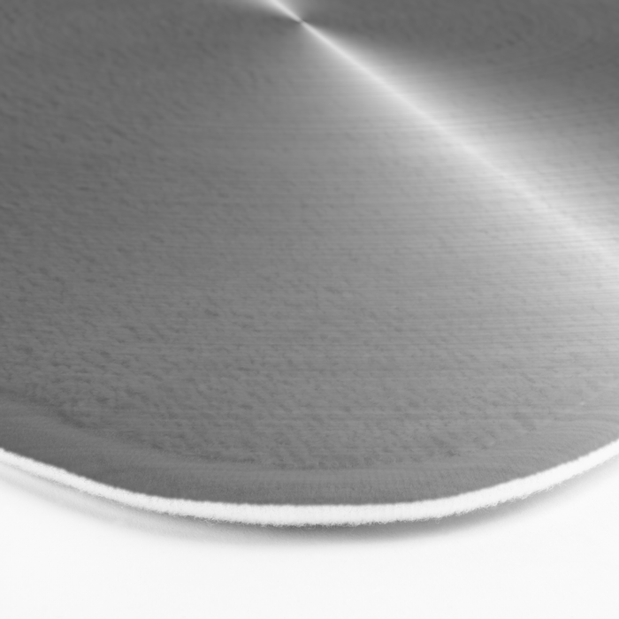 Bright Polished Titanium Metal Bath Mat Gallery Image 3