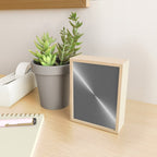 Bright Polished Titanium Metal Mini Art Print Gallery Image 2