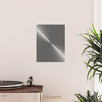 Bright Polished Titanium Metal Poster Gallery Image 2