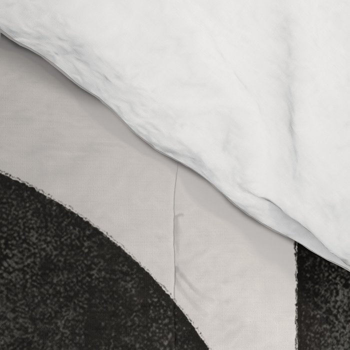 Mid-Century Modern No.35 - Woodblock Print Comforter Gallery Image 4