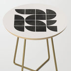 Mid-Century Modern No.35 - Woodblock Print Side Table Gallery Image 2
