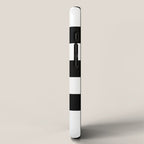 Alphabet Black and White iPhone Case Gallery Image 2