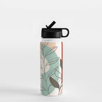 Leaf Design 06 Water Bottle Gallery Image 1