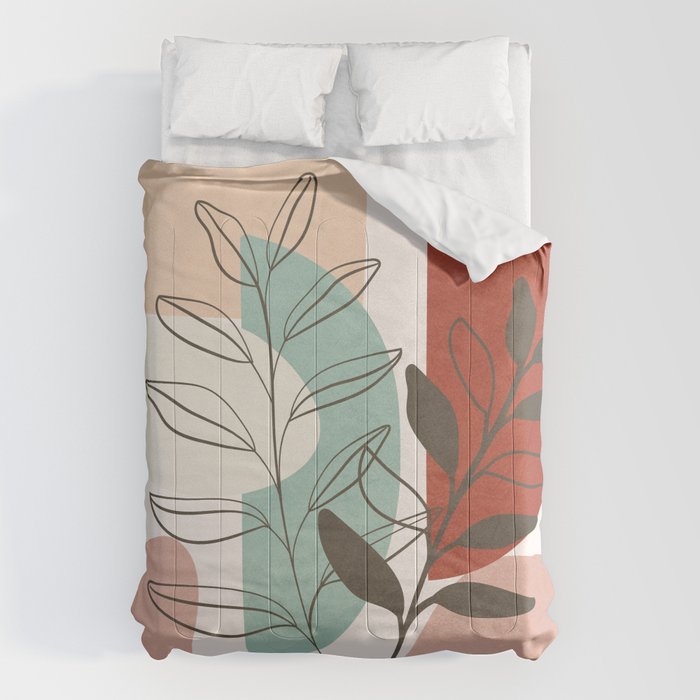 Leaf Design 06 Comforter Gallery Image 6