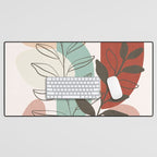 Leaf Design 06 Desk Mat Gallery Image 1