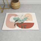 Leaf Design 06 Rug Gallery Image 1