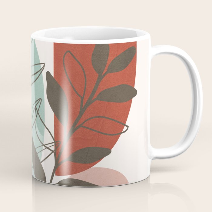Leaf Design 06 Coffee Mug Gallery Image 1