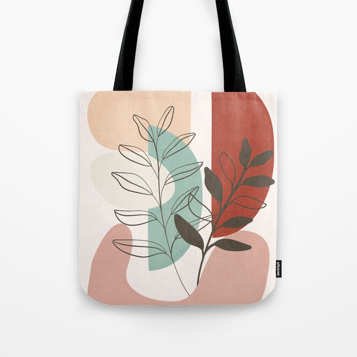 Leaf Design 06 Tote Bag Gallery Image 1