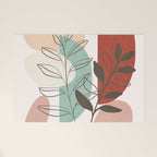 Leaf Design 06 Welcome Mat Gallery Image 1