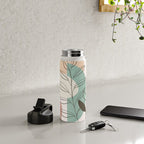 Leaf Design 06 Water Bottle Gallery Image 4