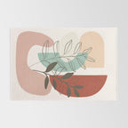Leaf Design 06 Rug Gallery Image 2