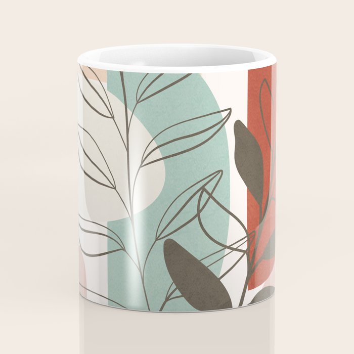 Leaf Design 06 Coffee Mug Gallery Image 4