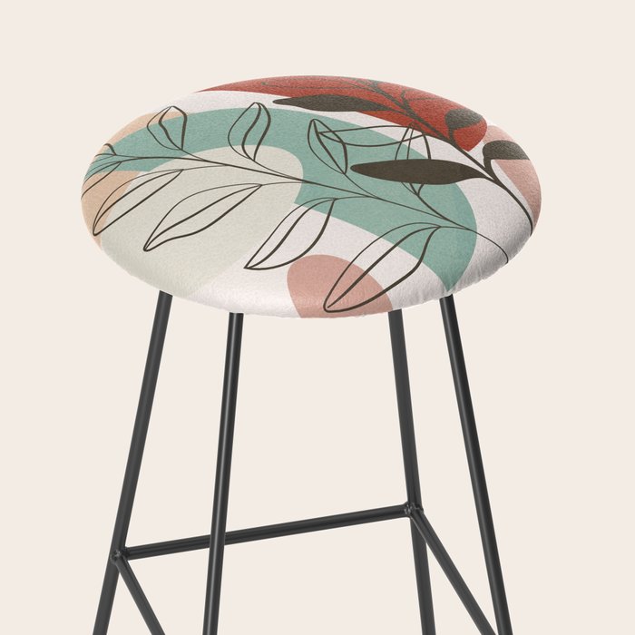 Leaf Design 06 Stool Gallery Image 2