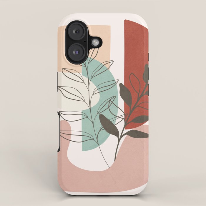 Leaf Design 06 iPhone Case Gallery Image 1