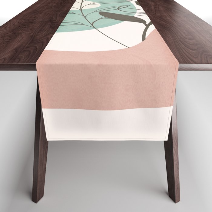 Leaf Design 06 Table Runner Gallery Image 1