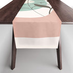 Leaf Design 06 Table Runner Gallery Image 1