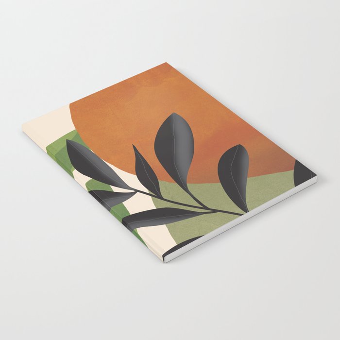 Abstract Sun Rays on the Branches 01 Notebook Gallery Image 1
