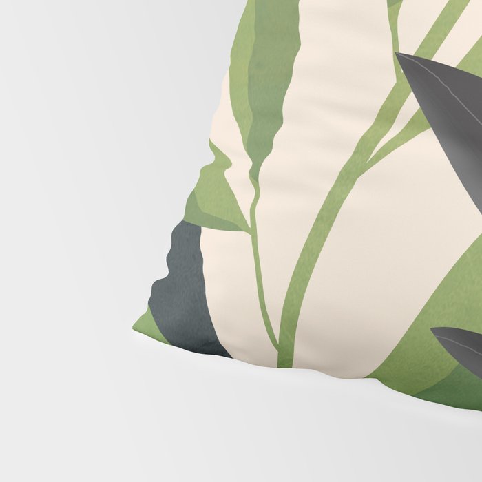 Abstract Sun Rays on the Branches 01 Pillow Sham Gallery Image 4