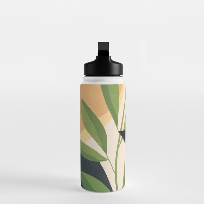 Abstract Sun Rays on the Branches 01 Water Bottle Gallery Image 3