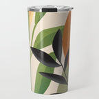 Abstract Sun Rays on the Branches 01 Travel Mug Gallery Image 1