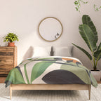 Abstract Sun Rays on the Branches 01 Comforter Gallery Image 3