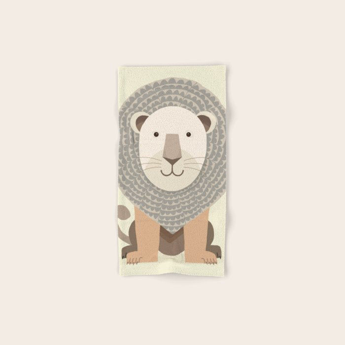 Whimsical Lion Bath Towel Gallery Image 1