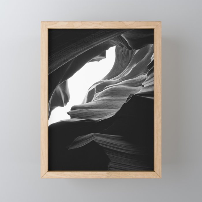 ANTELOPE CANYON XII / arizona desert Mini Art Print Gallery Image 1