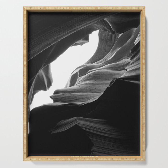 ANTELOPE CANYON XII / arizona desert Serving Tray Gallery Image 1